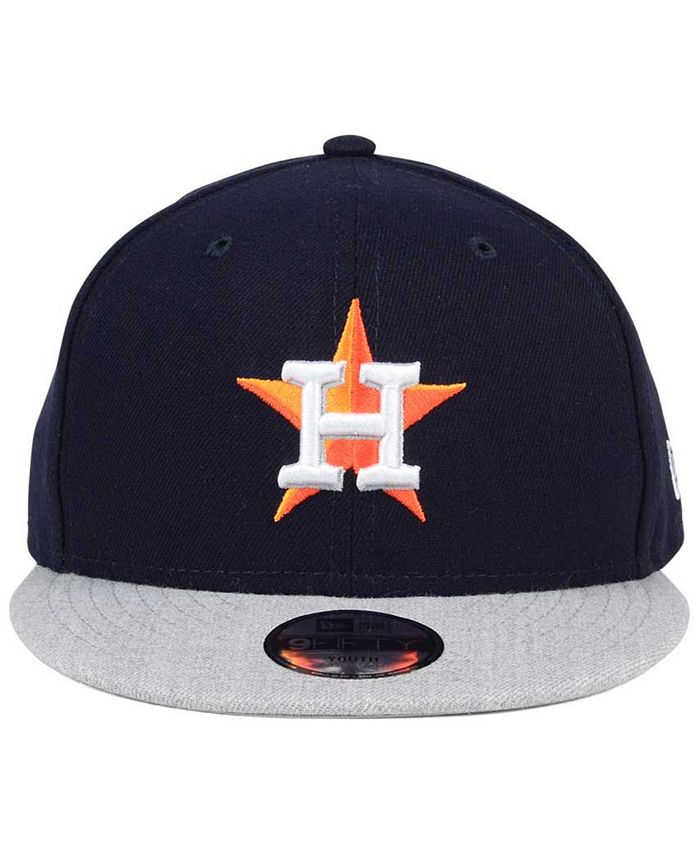 New Era Boys' Houston Astros Heather Vize 9FIFTY Snapback Cap - Macy's