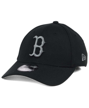 New Era Boston Red Sox Black and Charcoal Classic 39THIRTY Cap