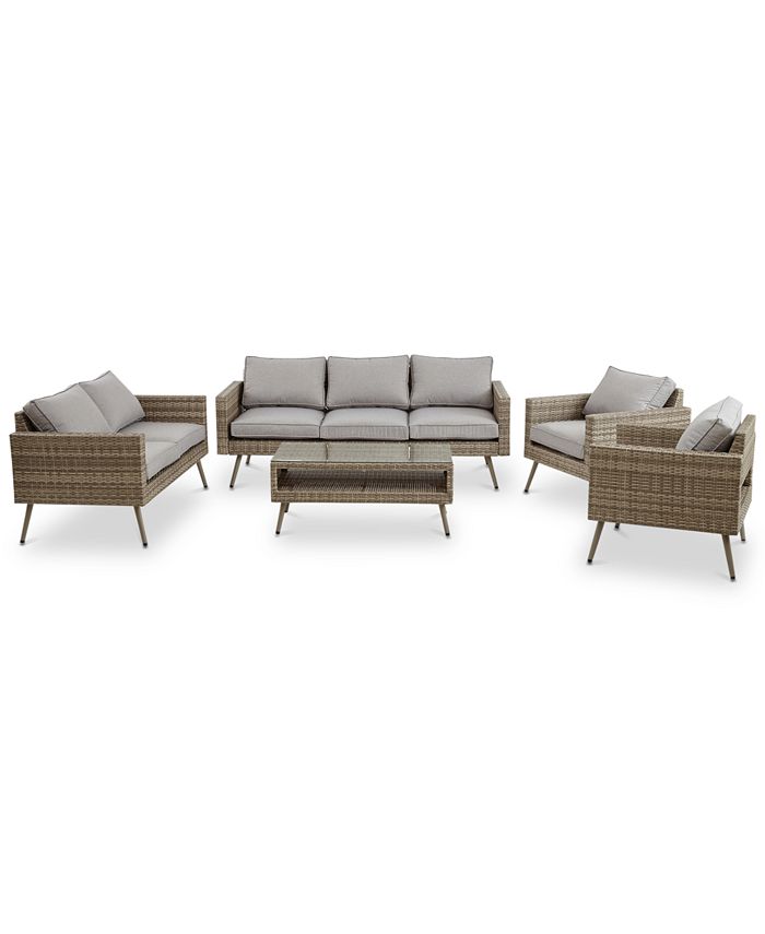 Furniture Bauer Outdoor Lounge, Quick Ship Macy's