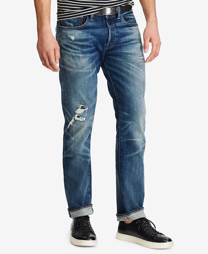 Polo Ralph Lauren Men's Varick Slim Straight Jeans - Macy's