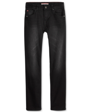 image of Tommy Hilfiger Regular-Fit Wrecker Stretch Jeans, Little Boys