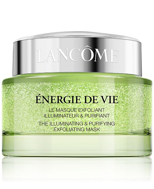 Lancome Energie De Vie Illuminating Purifying Exfoliating Mask 2 6 Oz Reviews Skin Care Beauty Macy S