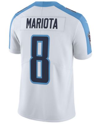 Nike Tennessee Titans No8 Marcus Mariota Navy Blue Team Color Men's Stitched NFL Vapor Untouchable Limited Jersey