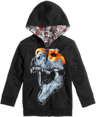 Epic Threads - Dino-Print Hooded Jacket, Toddler & Little Boys (2T-7)