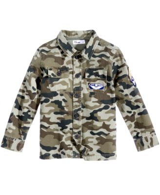 Epic Threads - Camo-Print Cotton Jacket, Toddler & Little Boys (2T-7),