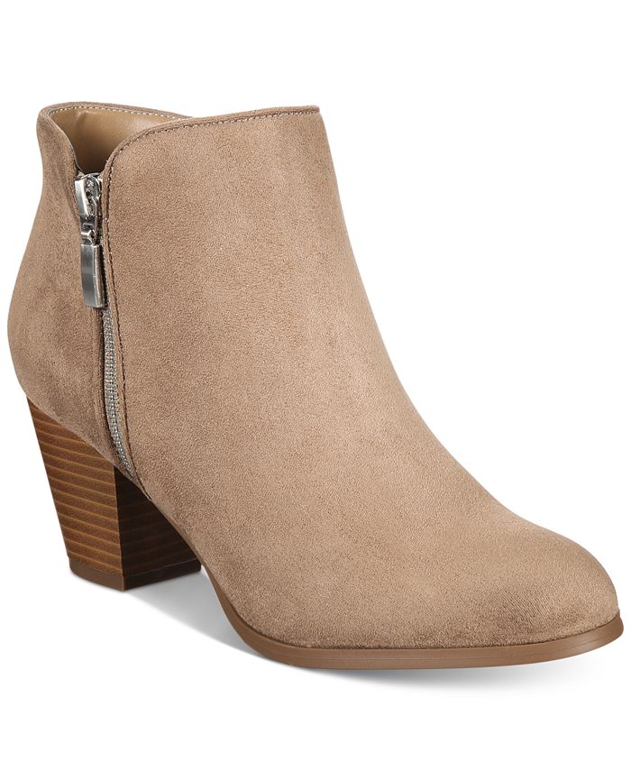 Style & co new arrivals jamila zip booties