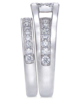 Diamond Cluster Bridal Set (1-1/2 ct. t.w.) in 14k White Gold or 14k Yellow Gold