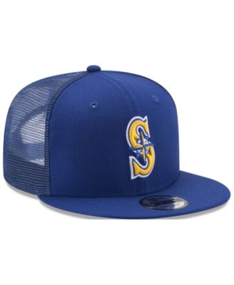 New Era Seattle Mariners On Field Mesh 9FIFTY Snapback Cap