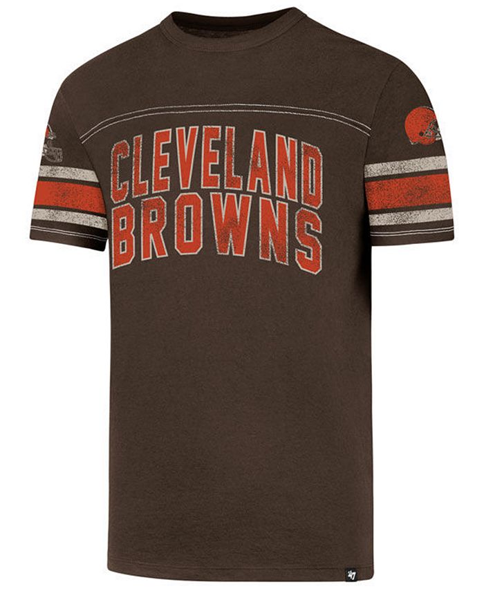 '47 Brand Men's Cleveland Browns Title T-Shirt - Macy's