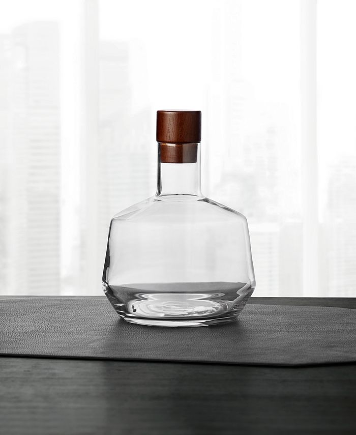 Hotel Collection CLOSEOUT! Decanter with Wood Stopper, Created for Macy