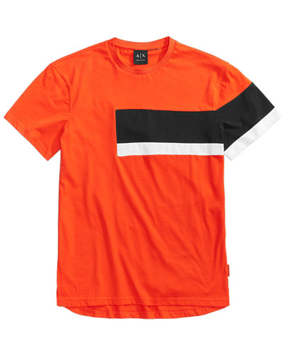 Armani Exchange Men's Side Stripe T-Shirt