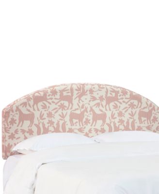 Skyline - Jasmin King Curved Headboard, Quick Ship