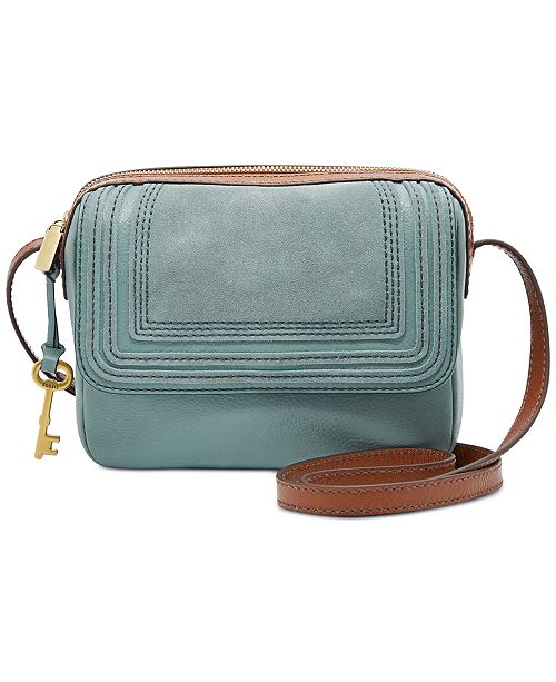 Fossil Aria Small Crossbody, Created for Macy&#39;s & Reviews - Handbags & Accessories - Macy&#39;s