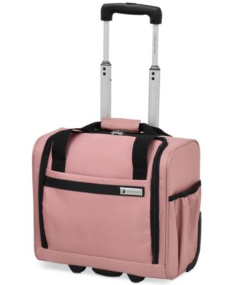 rose gold underseat luggage