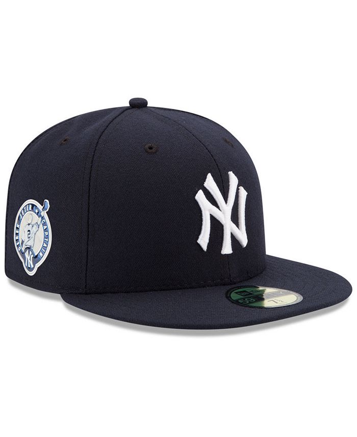 New Era New York Yankees Authentic Collection Jeter Patch 59FIFTY Cap ...