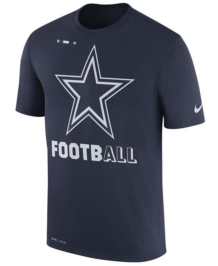 Nike Men's Dallas Cowboys Legend Football T-Shirt - Macy's