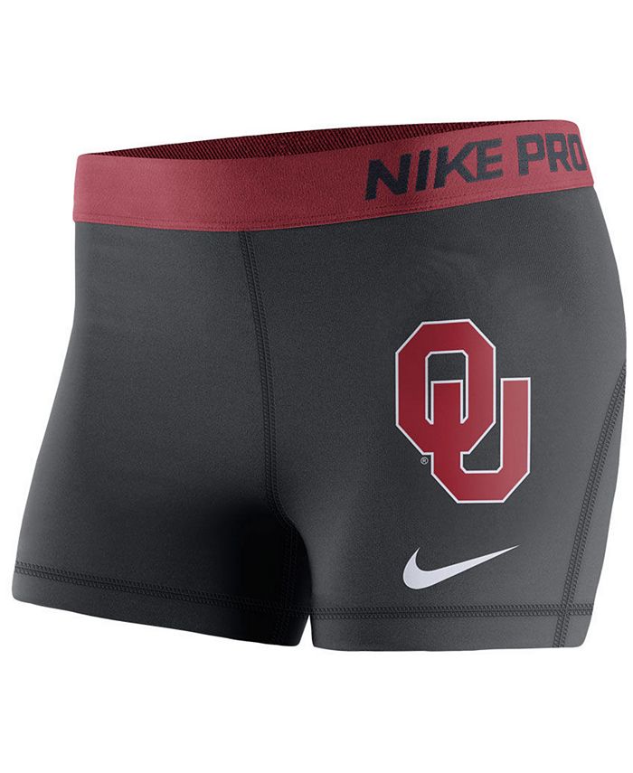 Nike Women's Oklahoma Sooners Nike Pro Shorts - Macy's