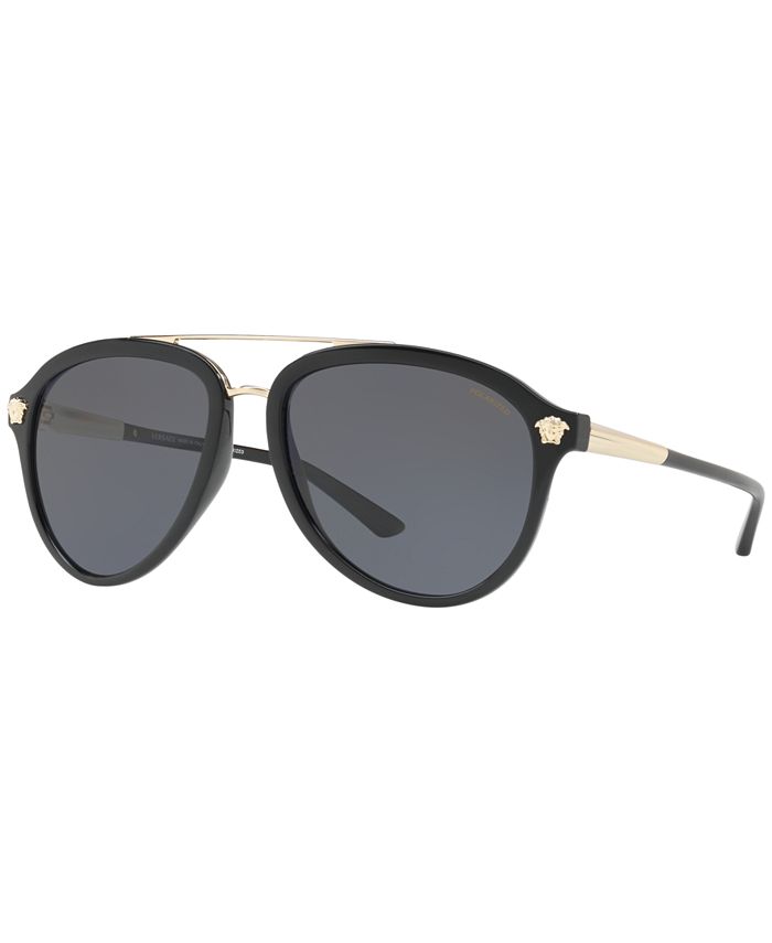 Versace Polarized Sunglasses , VE4341 - Macy's