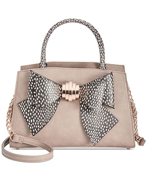 Betsey Johnson Removable Bow Satchel Reviews Handbags