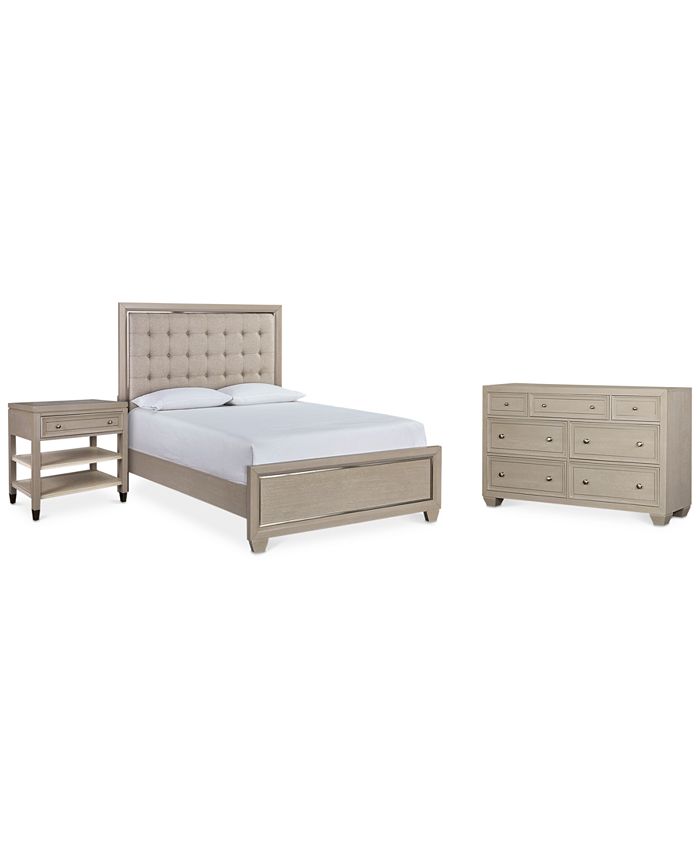 Furniture Kelly Ripa Kendall Bedroom Furniture, 3Pc. Set (Queen Bed