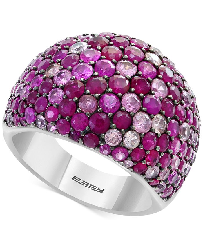 EFFY Collection Splash by EFFY® Ruby (3-1/2 ct. t.w.) & Pink Sapphire ...