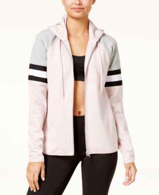 Material Girl Active Juniors' Colorblocked Hoodie, Created for Macy's ...