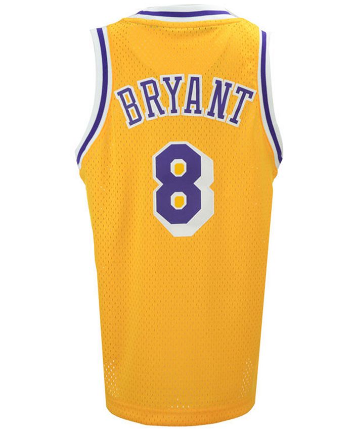 Men's Los Angeles Lakers Kobe Bryant adidas Gold Player Swingman Home Jersey