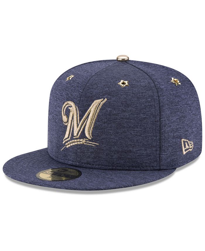 New Era Boys' Milwaukee Brewers 2017 All Star Game Patch 59FIFTY Fitted ...