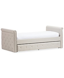 Swamson Twin Daybed with Roll-Out Trundle Guest Bed