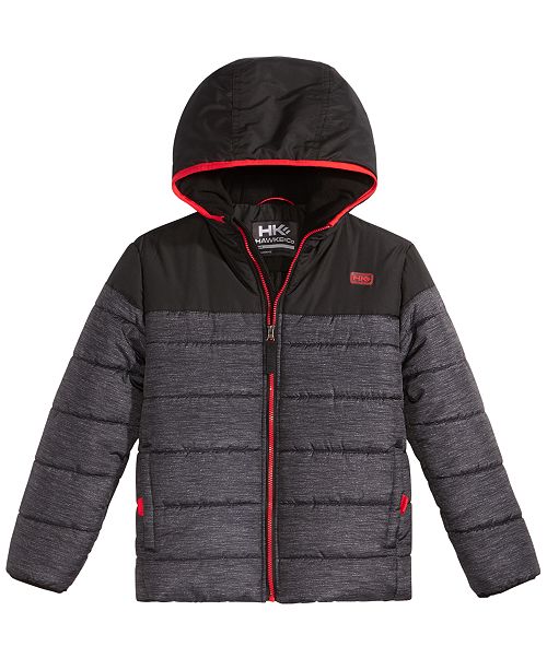 Hawke Co Outfitter Clark Hooded Puffer Jacket Big Boys