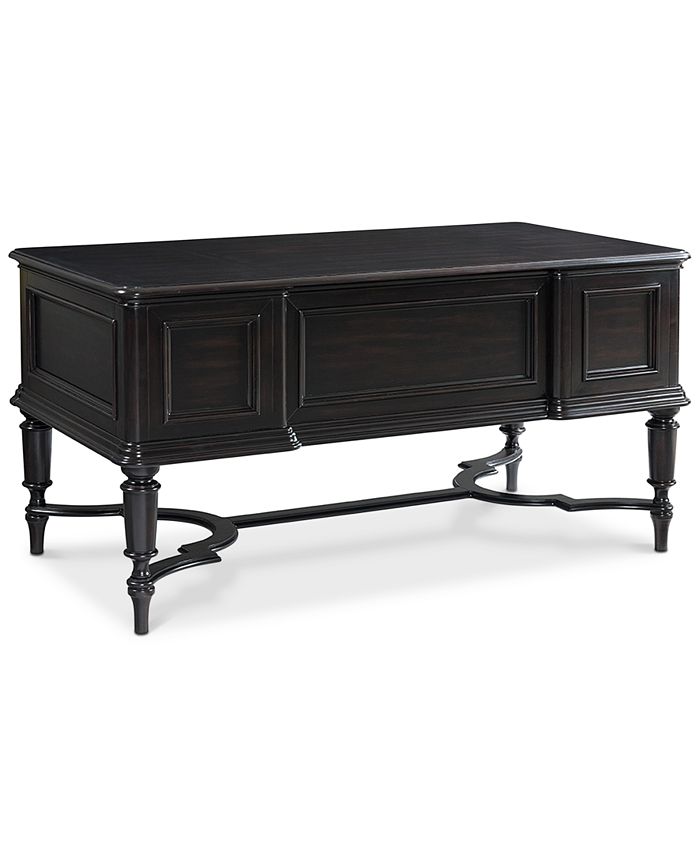 Furniture Clinton Hill Ebony Home Office Writing Desk Macy's