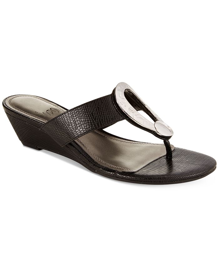 Impo Gretchen Wedge Thong Sandals & Reviews - Sandals - Shoes - Macy's