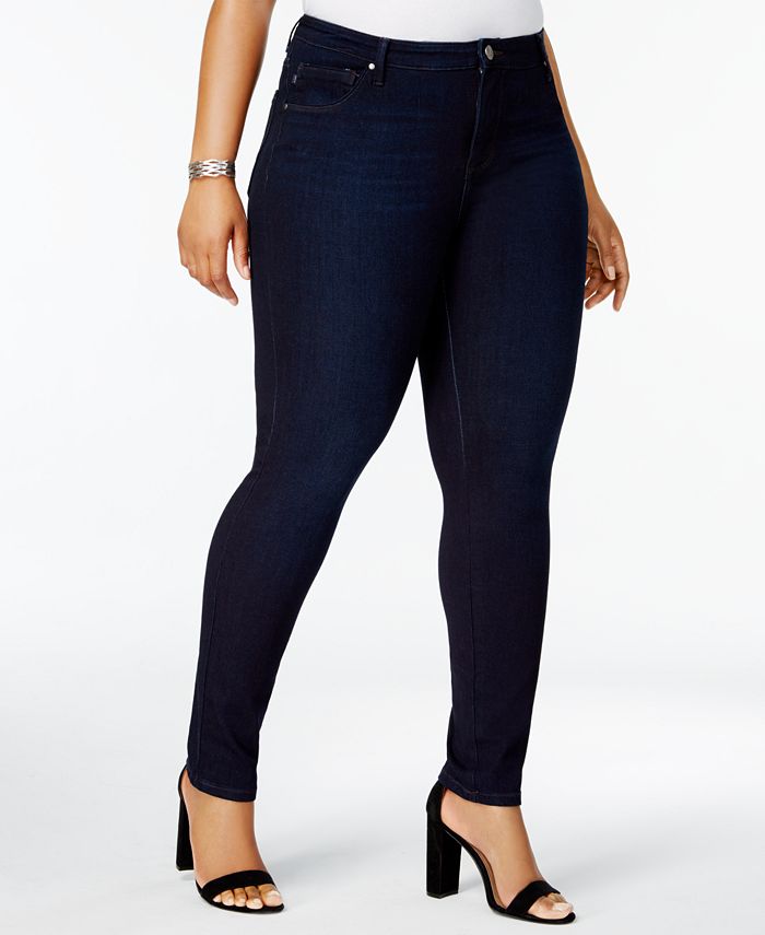 Lee Platinum Plus Size 360 Defy Slimming Skinny Jeans Created for