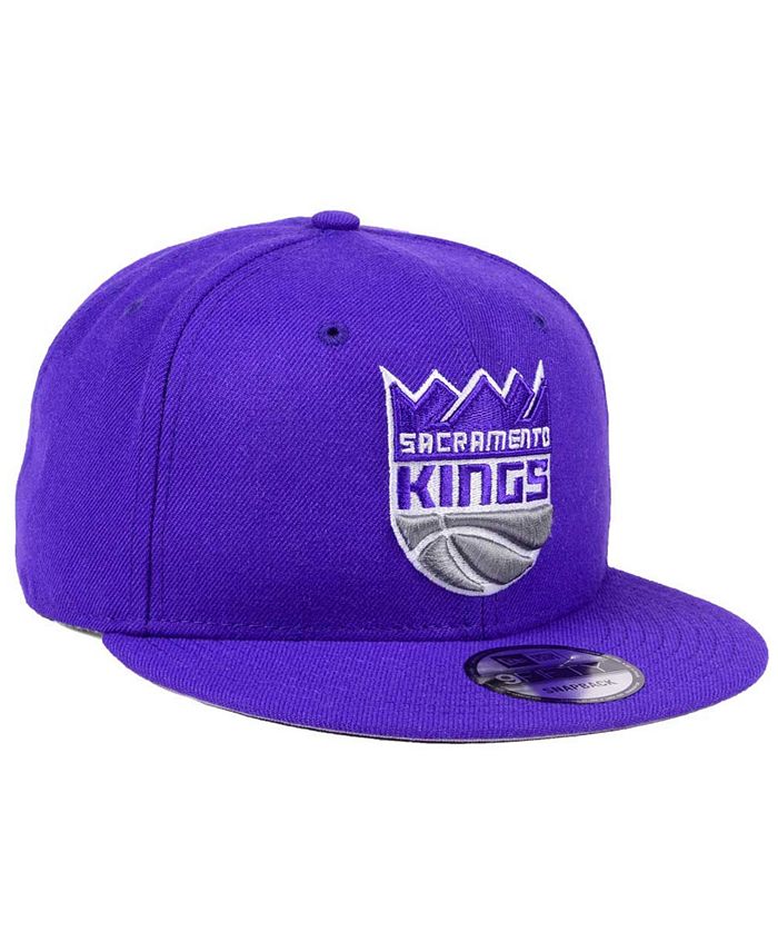 New Era Sacramento Kings Solid Alternate 9FIFTY Snapback Cap - Macy's