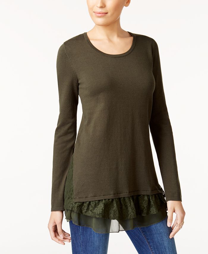 Macys tunic sweaters sale