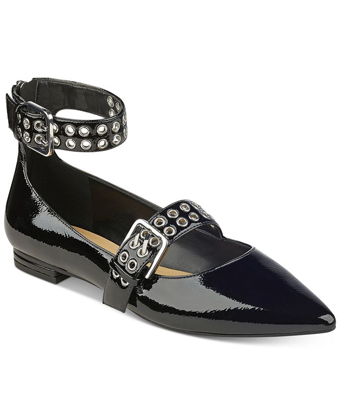 Marc Fisher Alen Two Strap Flats Macy s