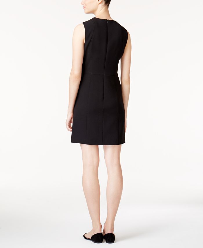 Anne Klein Button-Detail Dress - Macy's