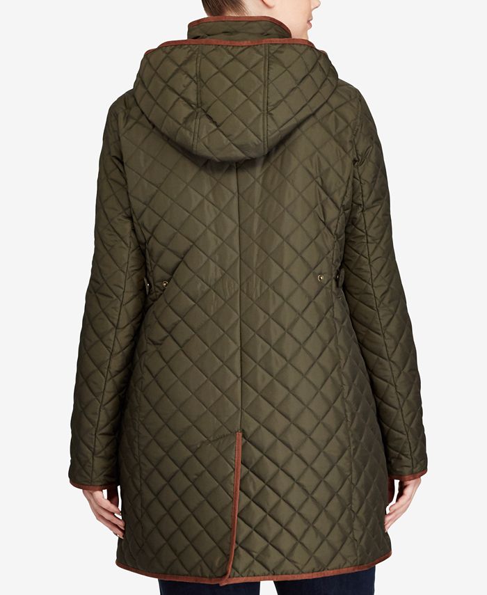 Lauren Ralph Lauren Plus Size Lightweight Quilted Jacket - Macy's