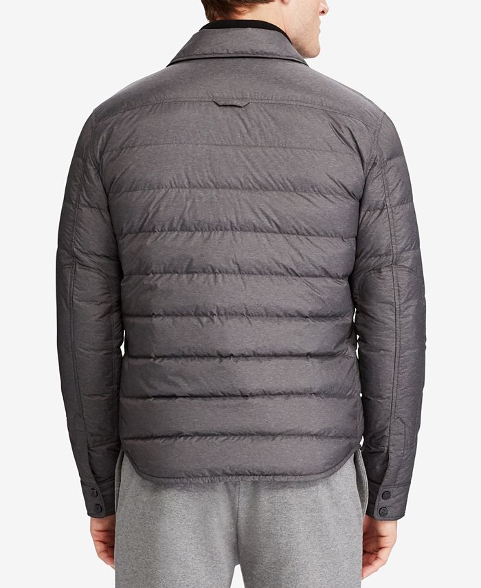 Polo Ralph Lauren Men's Quilted Down Jacket & Reviews - Coats & Jackets ...