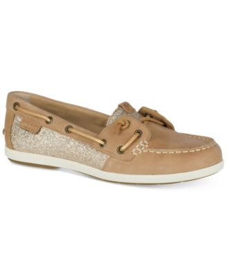 glitter sperry boat shoes