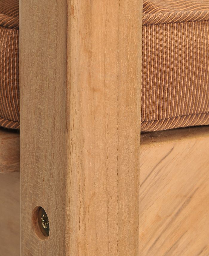 Furniture Bristol Teak Outdoor Dining Chair, Created for Macy's Macy's