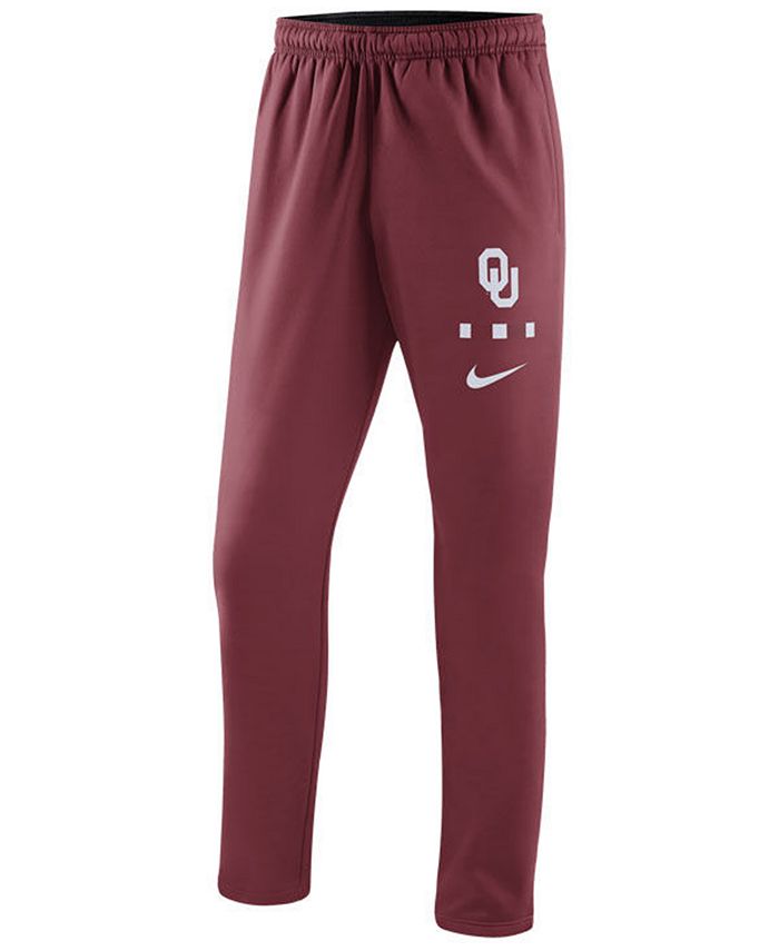 Nike Men's Oklahoma Sooners Therma-Fit Pants - Macy's