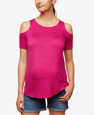 Motherhood Maternity - Maternity Cuffed Denim Shorts