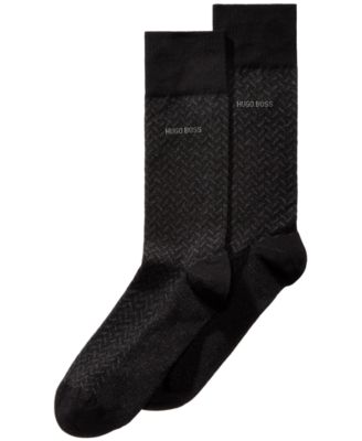 Hugo Boss - Men's Mini-Pattern Dress Socks