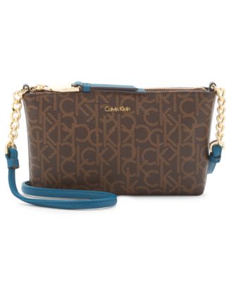 calvin klein signature hayden crossbody