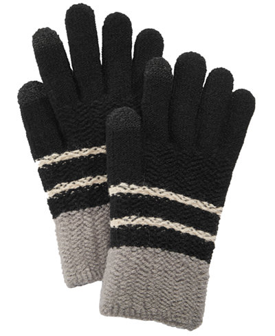 Steve Madden Chevron Block iTouch Gloves