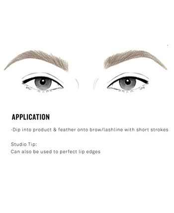 Smashbox - Precise Liner & Brow Brush