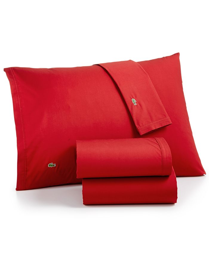 Lacoste Home - Solid Percale Sheet Sets