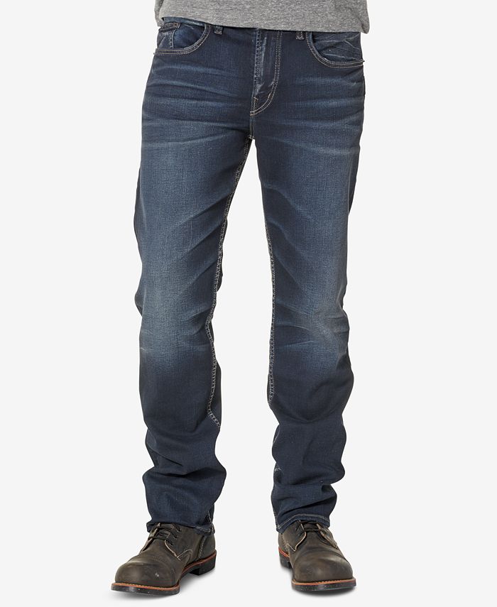 Silver Jeans Co. Men's Grayson Big and Easy Fit Jeans - Macy's