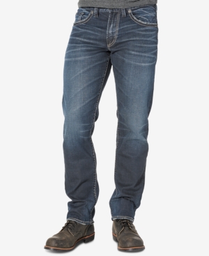 image of Silver Jeans Co. Men-s Eddie Big and Tall Relaxed Fit Jeans